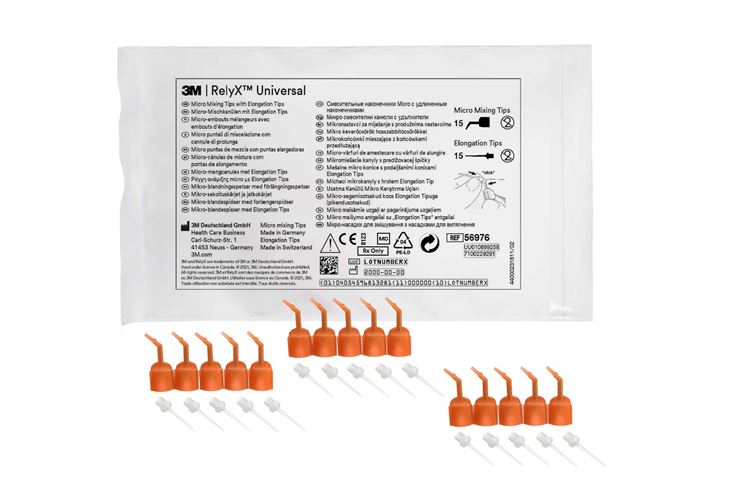 RelyX Universal Micro Mischkanülen orange mit Endotips