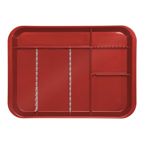 B-Lok Tray mit Einteilung rot