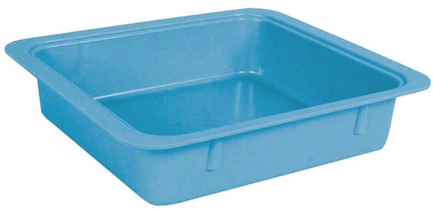 Materialwanne einzeln neonblau