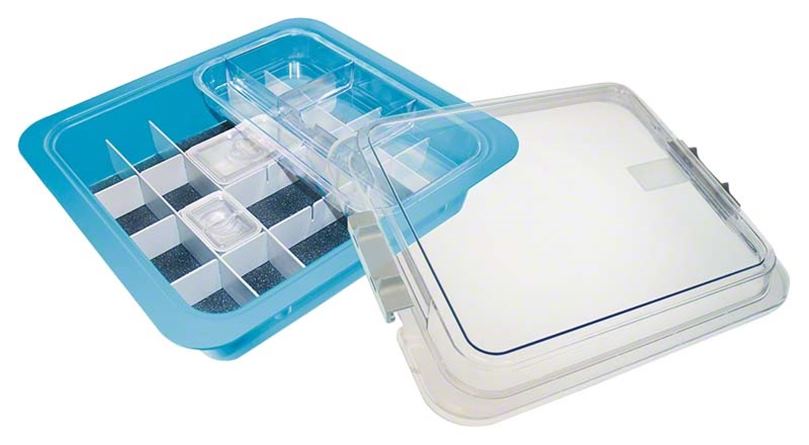 Materialwanne komplett neonblau