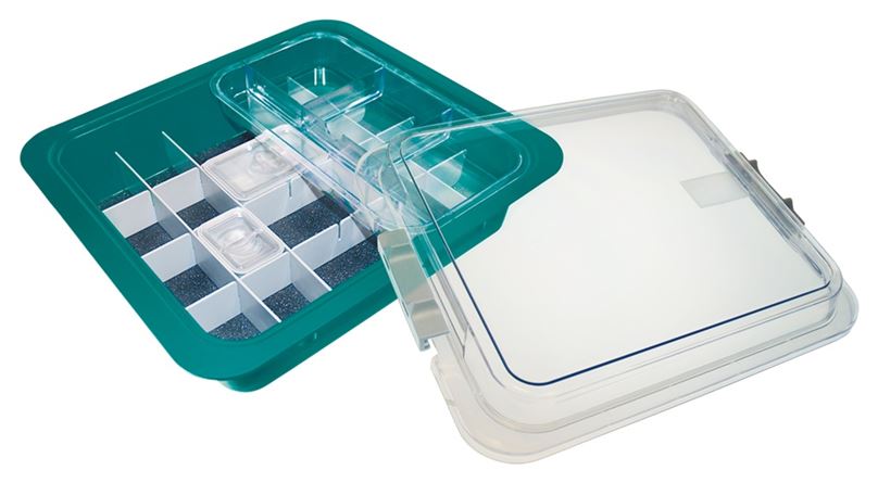 Materialwanne komplett türkis