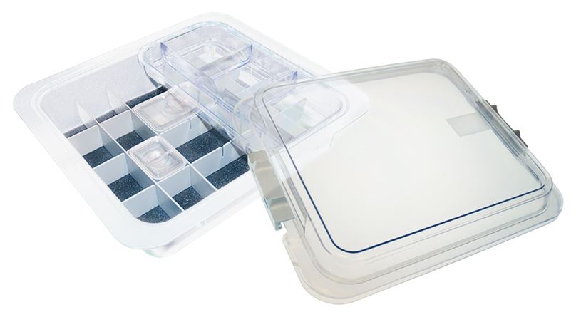 Materialwanne komplett weiß