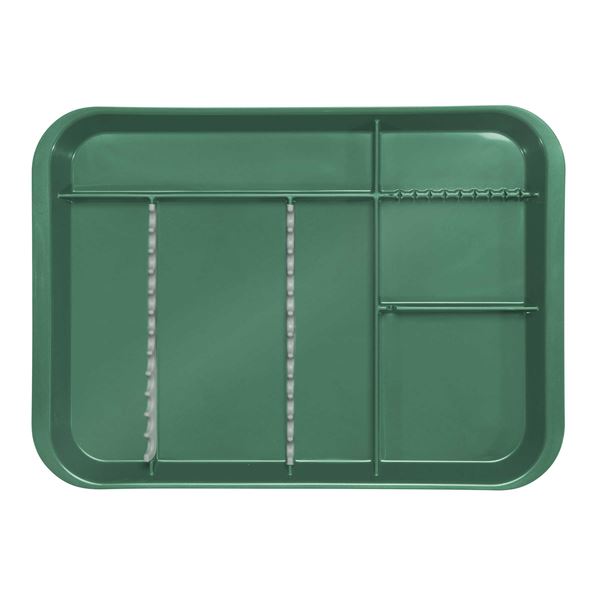 B-Lok Tray mit Einteilung grün