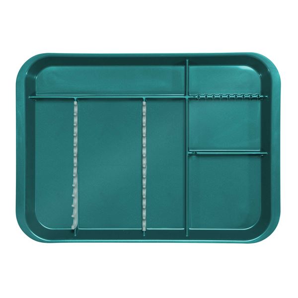 B-Lok Tray mit Einteilung türkis