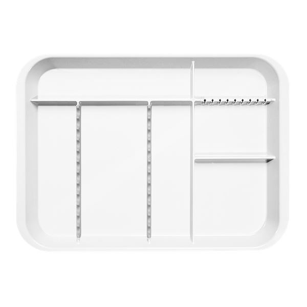 B-Lok Tray mit Einteilung weiß