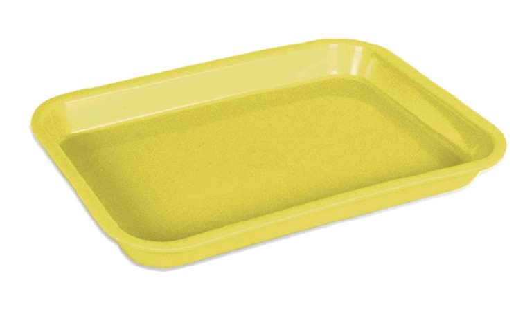 Mini Tray ohne Einteilung neongelb