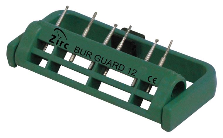 Steri-Bur Guard Bohrerständer FG/W 12-Loch grün
