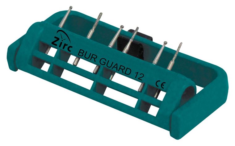 Steri-Bur Guard Bohrerständer FG/W 12-Loch türkis