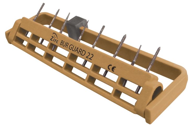 Steri-Bur Guard Bohrerständer FG/W 22-Loch beige