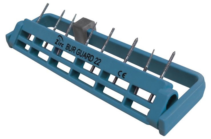 Steri-Bur Guard Bohrerständer FG/W 22-Loch blau