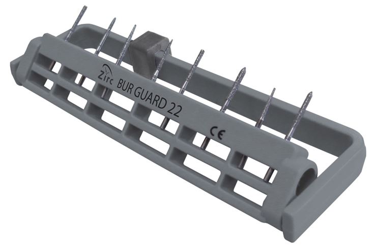 Steri-Bur Guard Bohrerständer FG/W 22-Loch grau