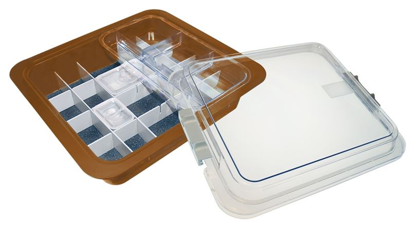 Materialwanne komplett kupfer