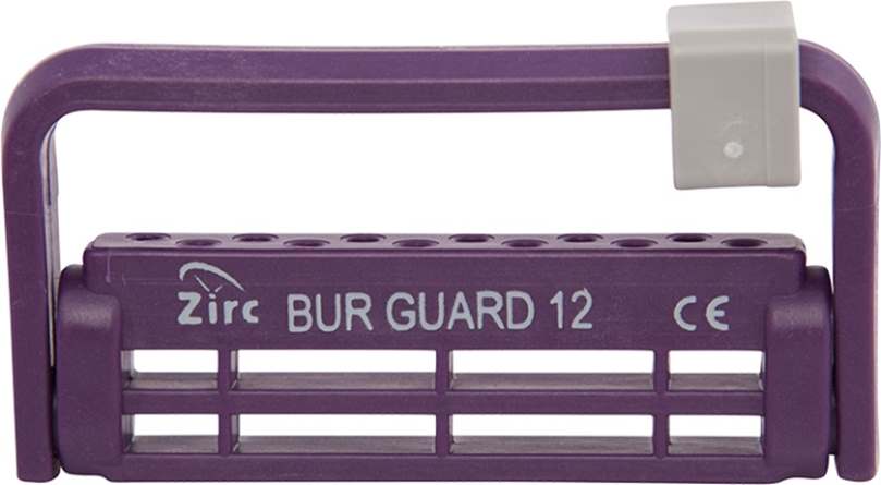 Steri-Bur Guard Bohrerständer FG/W 12-Loch pflaume