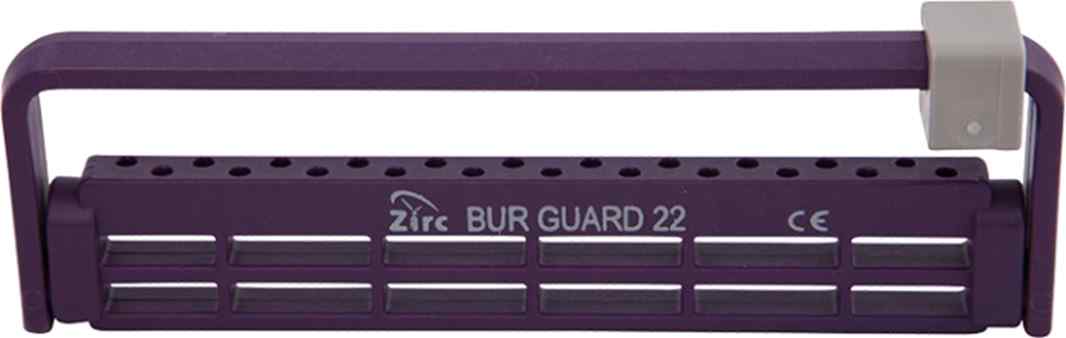Steri-Bur Guard Bohrerständer FG/W 22-Loch pflaume