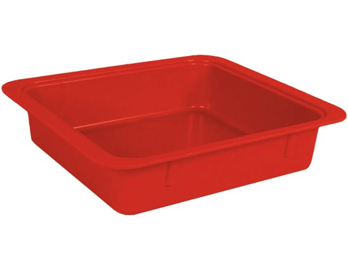 Materialwanne einzeln rot