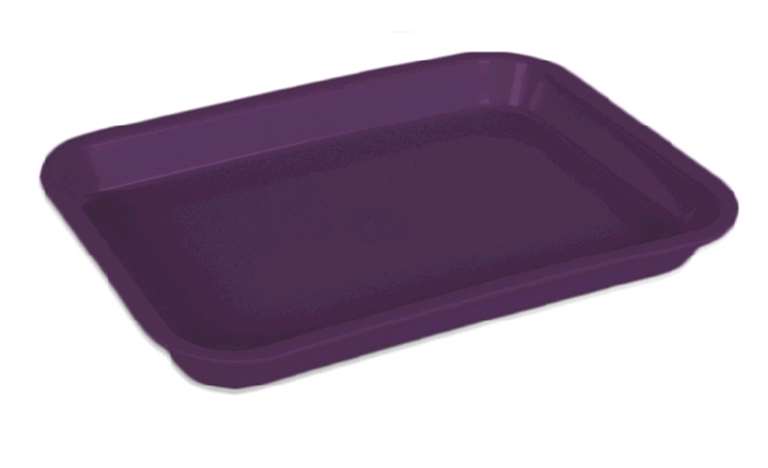 Mini Tray ohne Einteilung pflaume