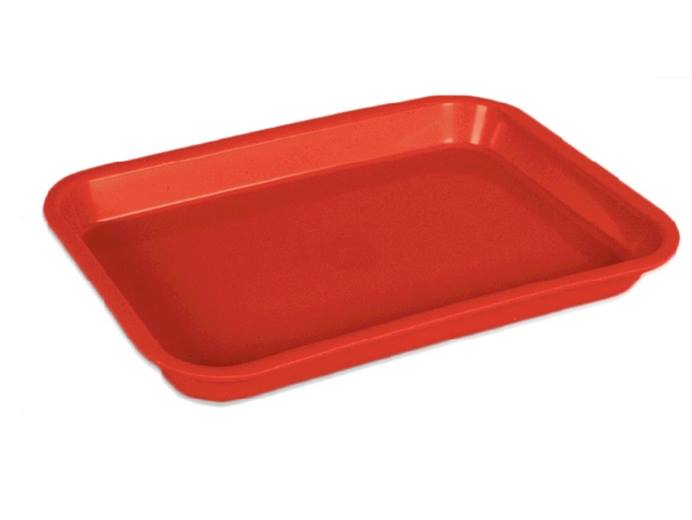 Mini Tray ohne Einteilung rot